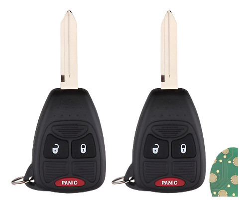 2 X Llavero Remoto Sin Llave De Recambio Cabeza Encendido Tr 0