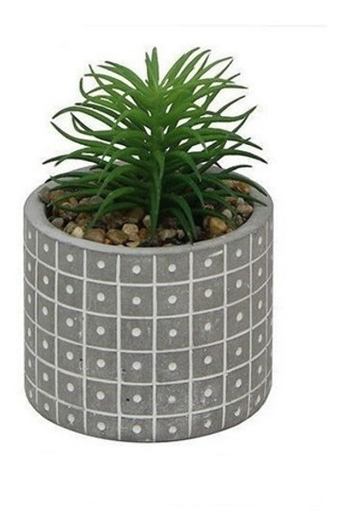 Maceta Decorativa Planta Artificial 10x10x15 Cm. 0
