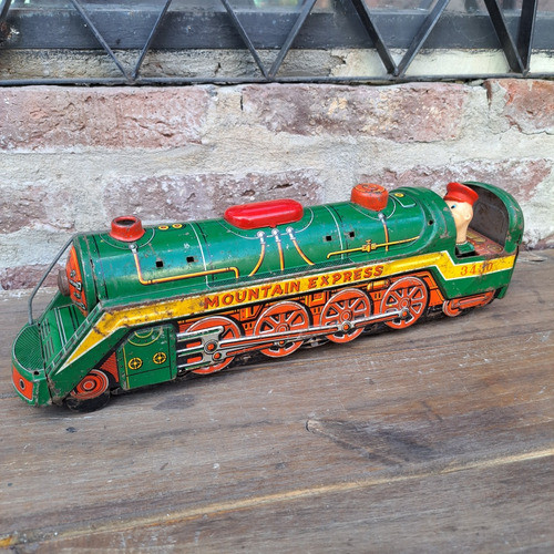 Mountain Express Modern Toys Tren De Chapa Con Faltantes 0