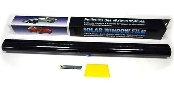 Rollo Film Papel Para Polarizar 300 X 50 Cm Silver Espejado 0