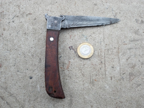 Antigua Navaja Biselcorte Acero Ind Arg Con Extractor 1