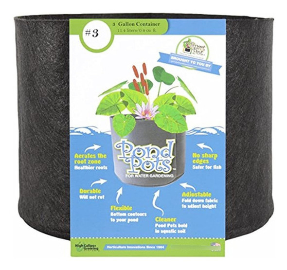 Smart Pots Pond Recipiente Flexible Para Plantas Acuáticas P 0