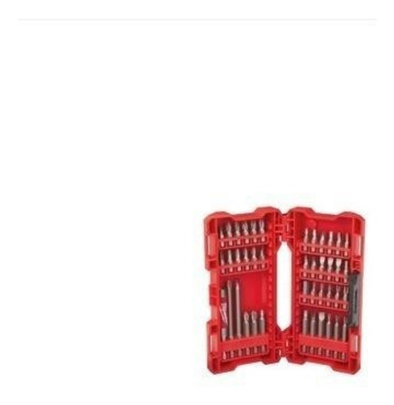 Kit Puntas P/atornillador 42pzas Estuche Plastico Milwaukee 0