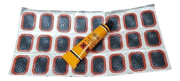 Parches Rectangulares Camara  Auto Camioneta  + Solución 1 Parches Rectangulares Camara  Auto Camioneta  + Solución 1