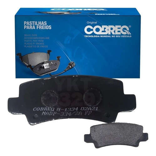 Pastillas Freno Trasera Toyota Corolla 2002/09 Orig Cobreq 1
