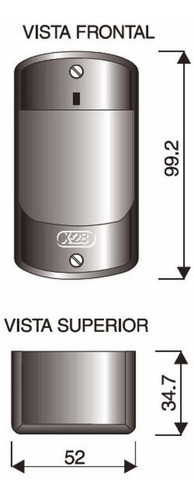 Sensor Proximidad Barrera Infrarroja Exterior Alarma X-28 Ps3 3 Metros 1