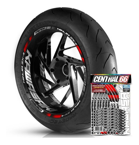 Kit Adhesivo Ruedas Kawasaki Zx11r Mk Motos 0