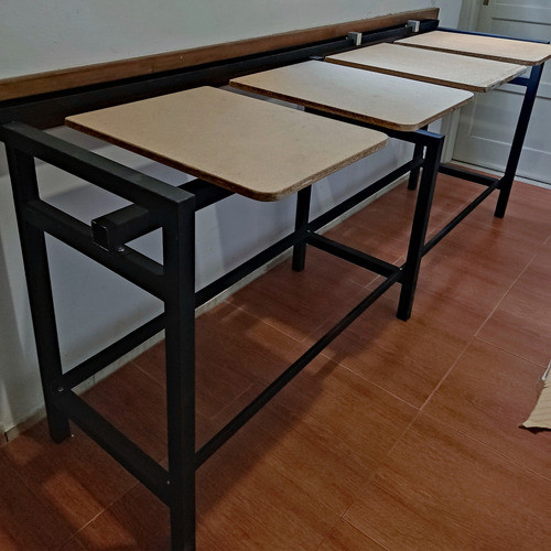 Mesa Lineal De Serigrafía 2 Estaciones Armable Y Desarmable 1