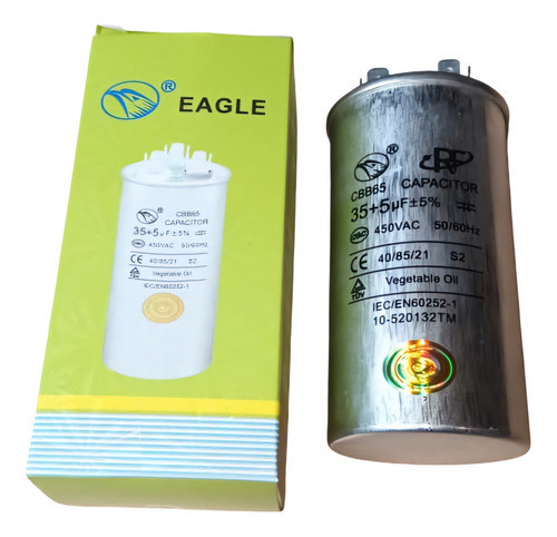 Capacitor 35 +5uf / 450v  Aire Acondicionado 0