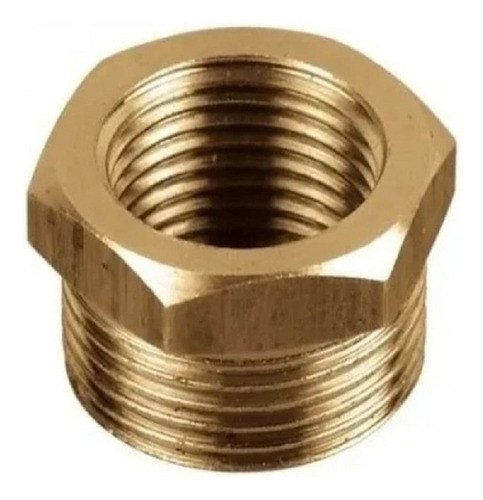 Buje De Reduccion Bronce 3/4 Macho - 1/2 Hembra 0