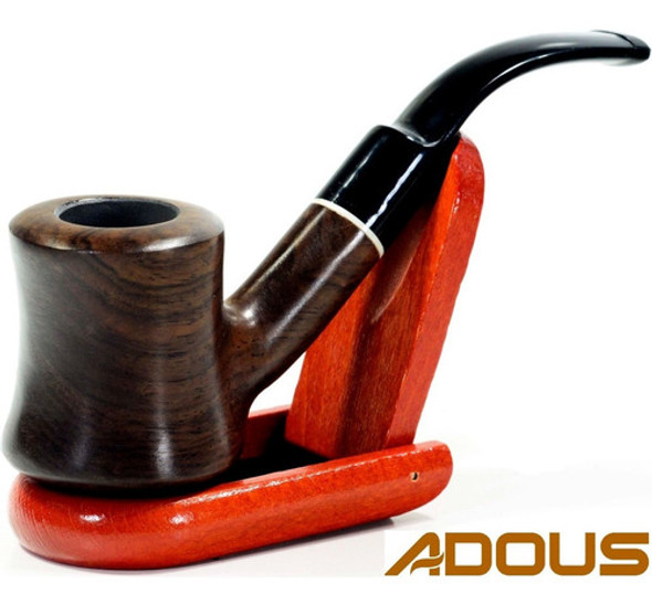 Cachimbo De Madeira  Ébano 8676 + +  Case 1