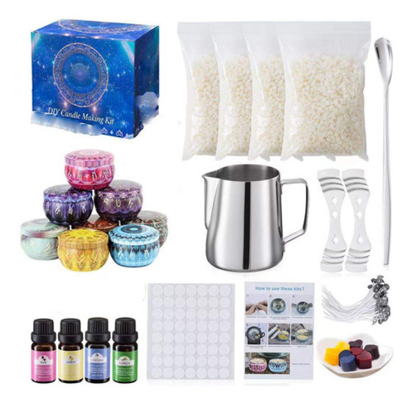 Diy Vela Aromaterapia Cera De Soja Artesanal Diy Copo De 0