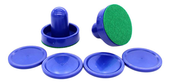 Pás De Alças De Gol, 2 Empurradores De Air Taco Azul 0