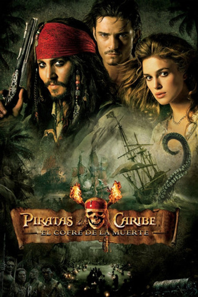 Poster Piratas Del Caribe 40x70 Vinilo Premium 0
