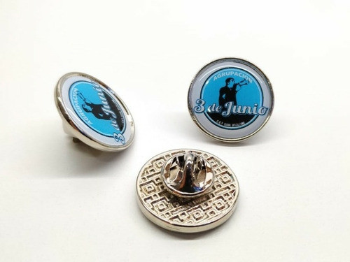 Pin Acero Personalizado Con Dome 25mm 1