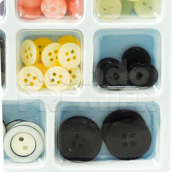 Kit 15 Botões Diversos Sortidos Reparo Roupa Camisa Costura 1