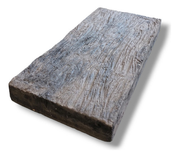 Durmiente Cemento Tipo Madera Quebracho Rustico Jardín Patio 1 Durmiente Cemento Tipo Madera Quebracho Rustico Jardín Patio 1