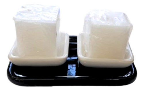 Bandeja Hera Dos Velas Aromaticas Elegante Deco Decoviral 0