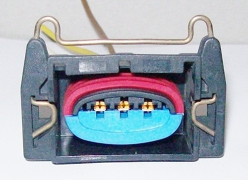 Ficha Sensor Mariposa Y Bobina Ford 3 Pines Tipo Orig. Es88a 0