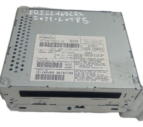 Disquetera Freelander2 2011 1