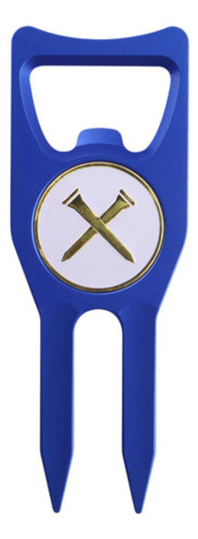 Divot Repair Fork Exercício Groove Cleaner Golf Too Azul 0 Divot Repair Fork Exercício Groove Cleaner Golf Too Azul 0
