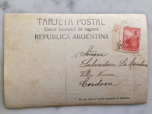 Postal Las Romerias  Diciembre  Año 1908 Chascomus 1