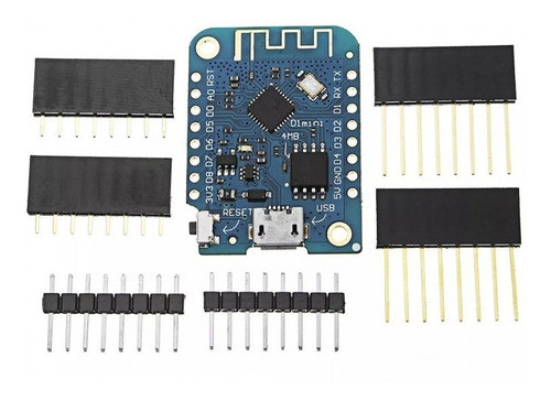 Modulo D1 Mini Wemos V3 Esp8266ex Ch340c Wifi D1 Mini V3.0.0 1