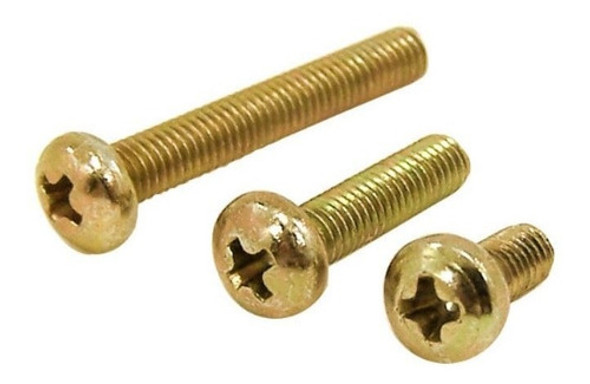 Parafuso Máq. Cabeça Panela Phillips M4 X 35 (5.8) - 100un 0