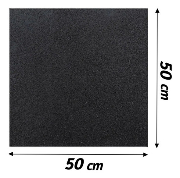 12 Pçs Pisos Borracha Crossfit Playground 50x50x1,5cm 1