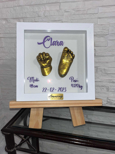 Huellas 3d Bebés (réplicas 3d 100% Personalizadas) 1