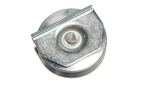 Rueda Acanalada De Acero De 60mm Para Portones V Con Soporte 1