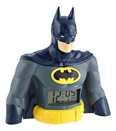 Dc Comics Batman Reloj Despertador Con Visualizacion Lcd Pa 0