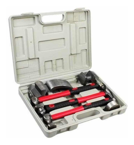 Kit De Martelos E Tassos De Funileiro - 07 Peças Dm310 0