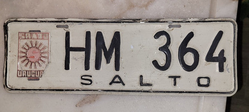 Matricula De Salto  Hm 364  Numeros Repintadoa No 2 0