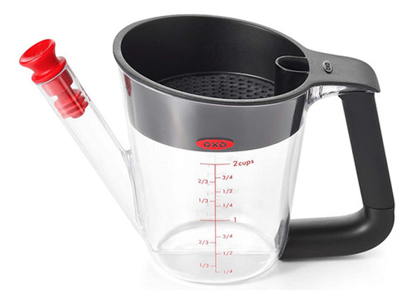 Oxo Good Grips 2 Taza Separador De Grasa 0