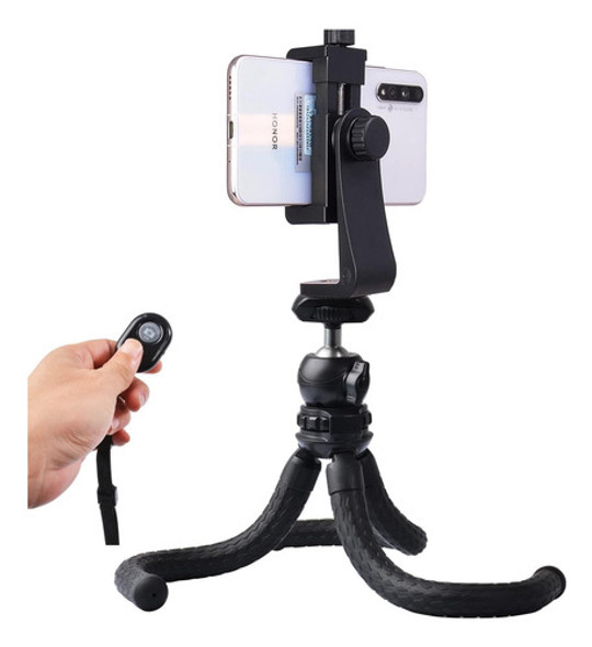 Trípode Para Teléfono Con Control Remoto, Trípode Portátil Y 0