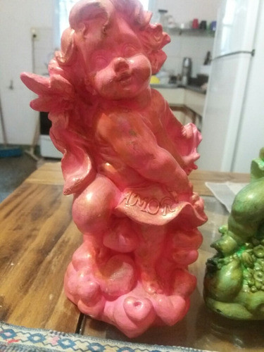 Angel De La Abundancia En Yeso 0