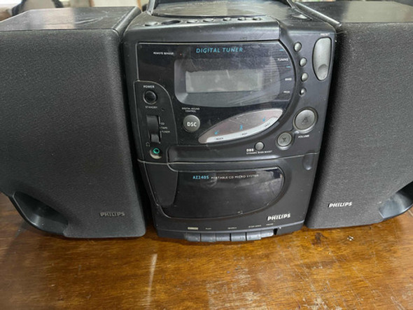 Equipo Pasa Cd Ratio Con Parlantes Y Castera 0