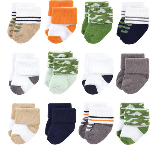Calcetines De Felpa Unisex Luvable Friends Para Bebés Recién 0