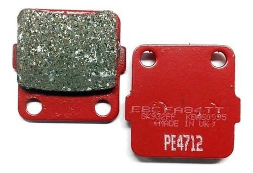 Pastilla Freno Ebc Fa084tt Kawasaki Kfx 450 R Quad 08-14 R 0