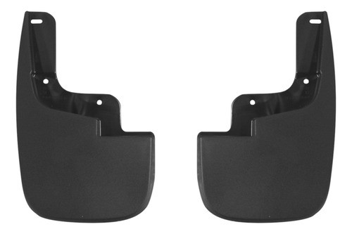 Barreros Lisos Spaco Plástico Abs Chevrolet S10 2012+ Negro 1