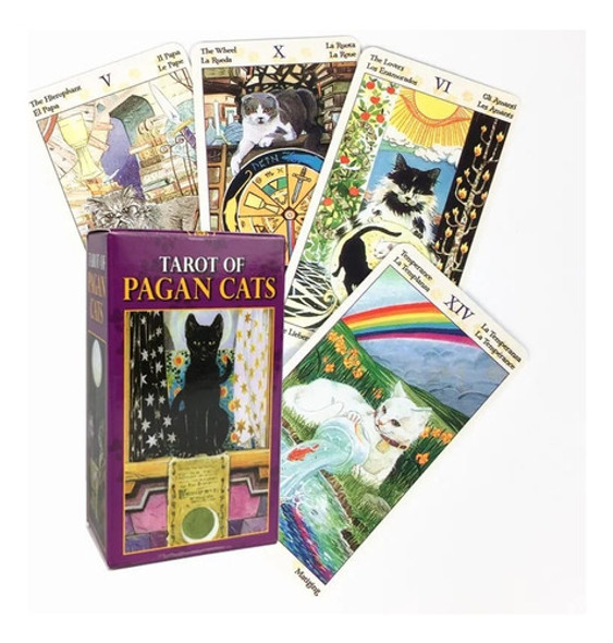 Tarot De Los Gatos Paganos Para Imprimir + Guía 0