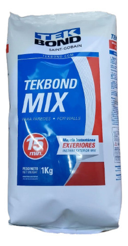 Enduido Exteriores Ideal Paredes Techos 1kg Tek Bond 0