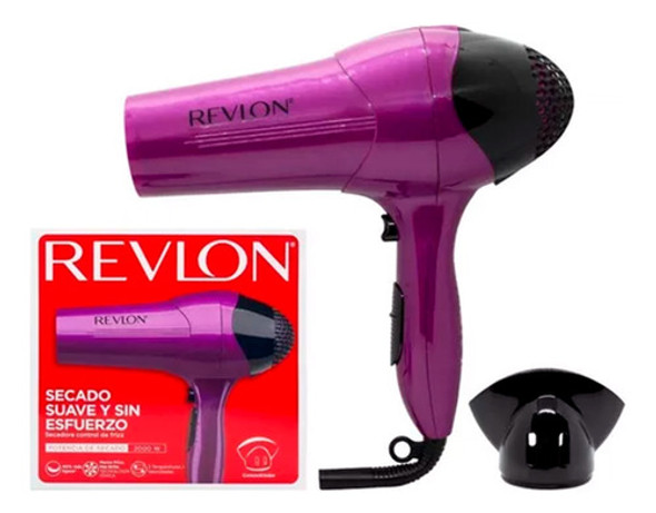 Secador De Pelo Revlon 2000w Rvdr773 3 Niveles -  Rex 1