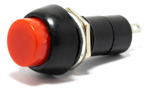 4 Pulsadores Normal Cerrado 12mm Redondo 1a 250v Rojo 0