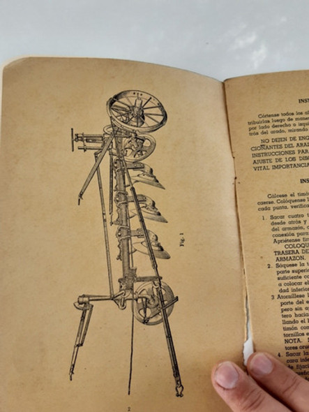 Catalogo Arado De Disco Case Antiguo Herramienta 1