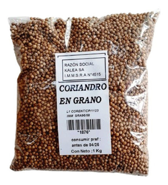 Coriandro En Grano 1kg 0