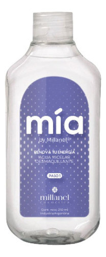 Agua Micelar Desmaquillante Mia By Millanel X 210 Ml 0