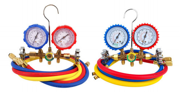 Kit Manifold Refrigeracion R22 R134 R12 Y Manifold R410 0