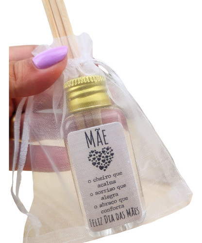 10 Lembranças Para O Dia Das Mães Aromatizador 40ml Organza 0